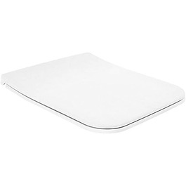 Villeroy & Boch Venticello SlimSeat унітазне сидіння з мікроліфтом, знімний дюропластовий кришка для унітазу, прямокутний, білий глянцевий, оригінал