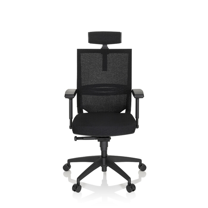 Офісне крісло / Крісло керівника PORTO MAX HIGH I Fabric Black HJH OFFICE