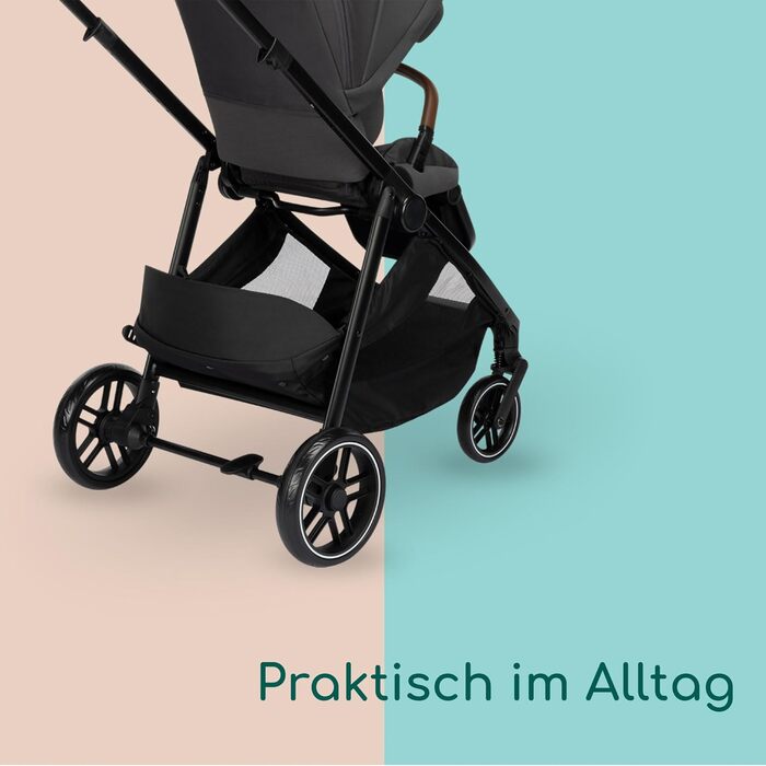 Дитяча коляска Bebeconfort Luvia Trio 3-в-1, 0-4 роки, до 22 кг, i-Size, компактна, сірий