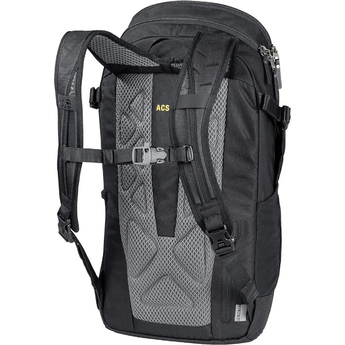 Рюкзак Jack Wolfskin Protect 28 л, чорний, універсальний розмір