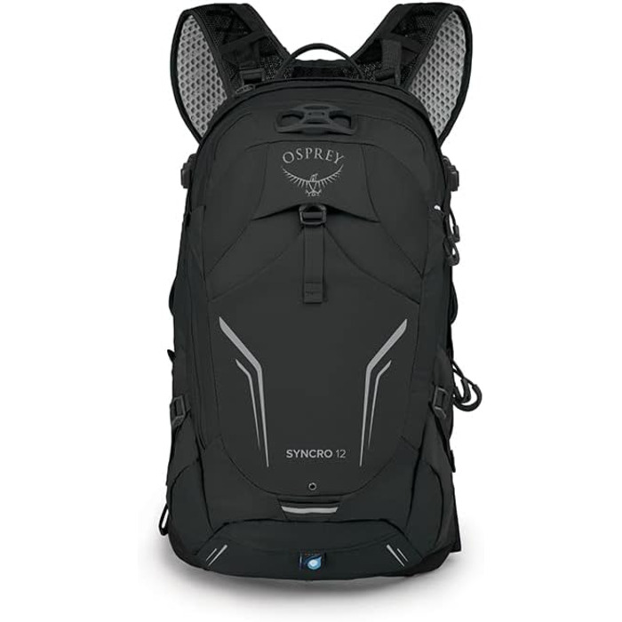 Велосипедний рюкзак Osprey Syncro 12 чорний для спорту та туризму