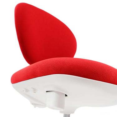 Стілець дитячий / стілець дитячий письмовий стілець KID VIVO тканина червона hjh OFFICE