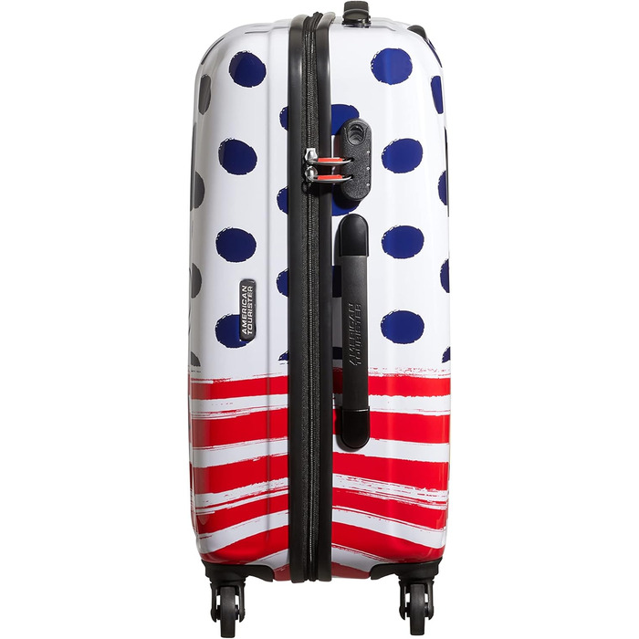 Валіза American Tourister Disney Legends Minnie Blue Dots, синя з крапками, для подорожей