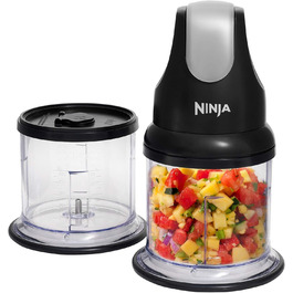 Електричний подрібнювач Ninja Express Chop Mini NJ1002EUBK – подрібнювач зелені та овочів, чорний