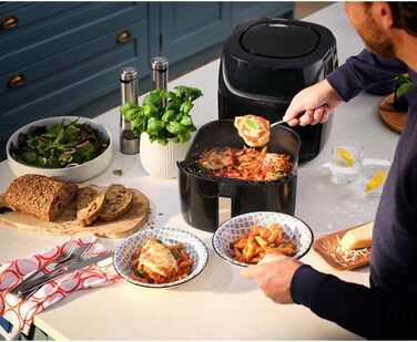 Фритюрниця Russell Hobbs SatisFry Rapid AirFryer 4л з нержавіючої сталі, 7 функцій, 10 програм, без олії