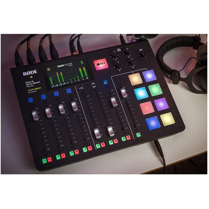 RØDE RØDECaster Duo: Комплект для подкастів, стрімінгу та музичного продакшну (Чорний)