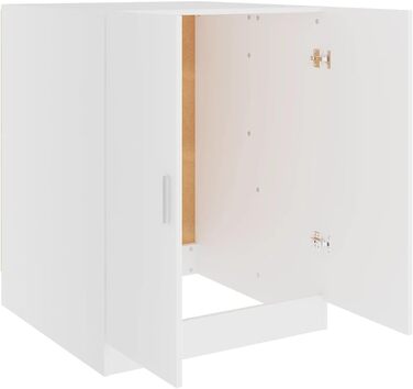 Шафа над пральною машиною Homiuse, біла, 71x71,5x91,5 см, для ванної, міцна, модний дизайн, меблі для пральні
