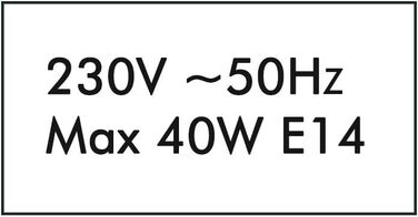 Декоративна настільна лампа GILDE з порцеляни, сіра, з малюнком міських будинків, цоколь E14, 40 Вт, висота 27 см