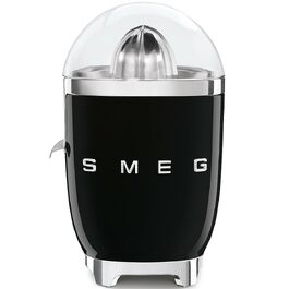 Електрична вижималка для цитрусових Smeg CJF11BLEU, 70 Вт, з універсальним конусом та піддоном, чорна