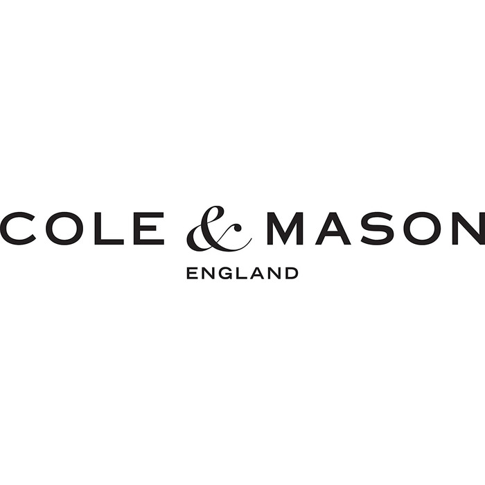 Набір електричних мельниць для солі та перцю Cole & Mason Richmond, 2 шт., керамічний механізм, хром/акрил, 215 мм, подарунковий набір