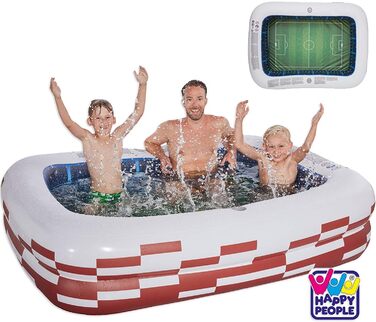 Дитячий надувний басейн Happy People 77788, синій