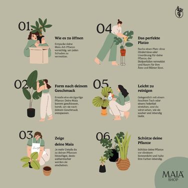 Штучний евкаліпт Maia Shop, декоративне дерево 105x70 см, пластикова рослина для декору вітальні