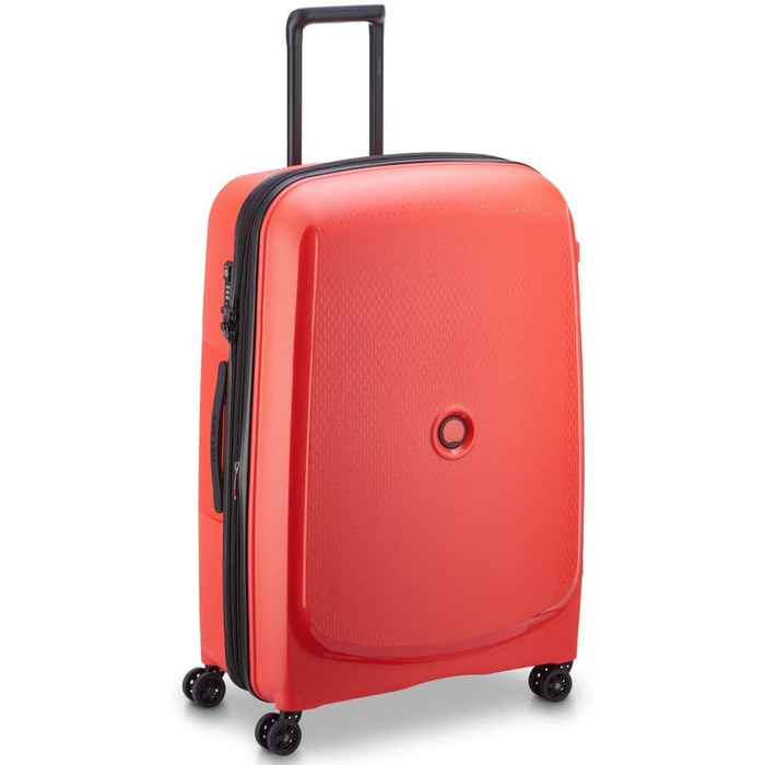 Валіза DELSEY PARIS Belmont Plus XL, жорстка, розсувна, 132 л, 82x52x37 см, червона