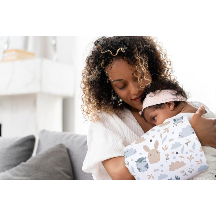 Подушка для годування Amilian Baby klein з наповнювачем, 22x20 см, для подорожей, з рукавом для рук