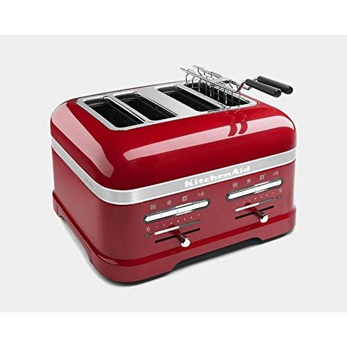 Тостер KitchenAid Artisan 5KMT2204, колір Pebble Palm (30), Liebesapfel Rot - 2 відділення