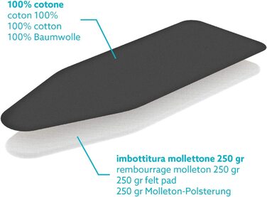 Чохол для прасувальної дошки Colombo Bälle рожевий 120x40 см, розмір L
