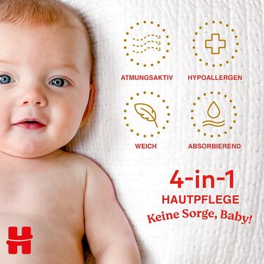 Дитячі підгузки Huggies Newborn для новонароджених, розмір 2, 116 шт. (2x58)