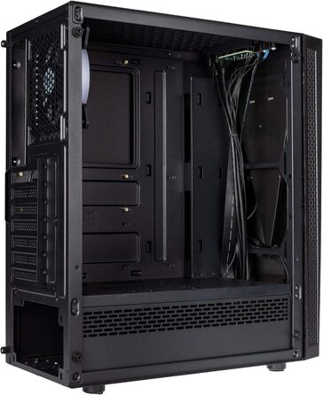 Корпус для ПК KOLINK Void RGB Midi Tower з гартованим склом, ігровий комп'ютерний корпус з підсвічуванням, вентилятор у комплекті