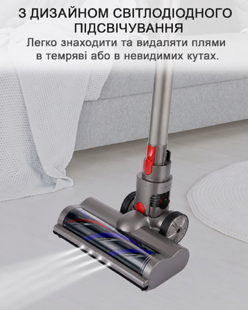 Насадка-щітка для пилососа Dyson V7/V8/V10/V11/V15, електрична турбощітка з роликовою щіткою, аксесуари для підлоги, 2 шт.