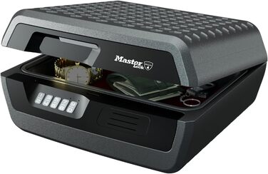 Вогнестійка та водонепроникна касета для документів і грошей MASTER LOCK 10 л, електронний кодовий замок, для A4-документів, CHW30300EURHRO
