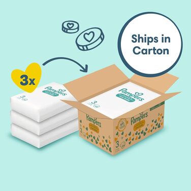 Підгузки Pampers New Baby розмір 1 Newborn (2-5 кг), упаковка з 4 пачок по 23 шт, всього 92 шт