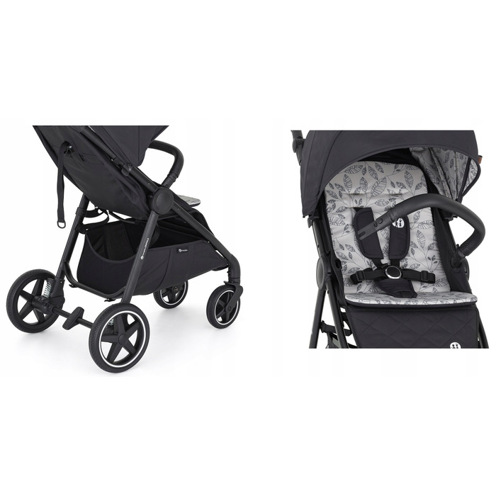 Дитячий прогулянковий візок Petite&Mars Royal 3 BLACK Limited Tattoo