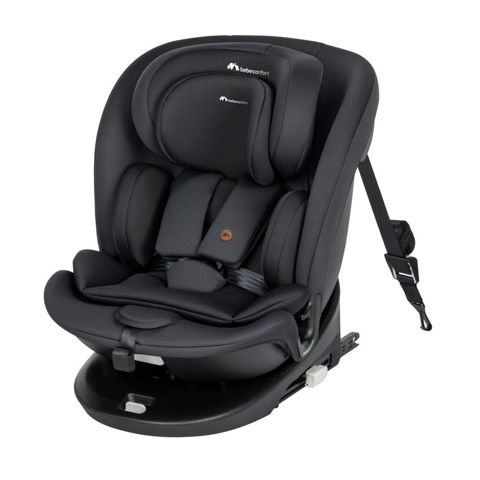 Дитяче автокрісло Bebeconfort RevolveFix 360 i-Size (40–150 см), поворотне, колір Full Black