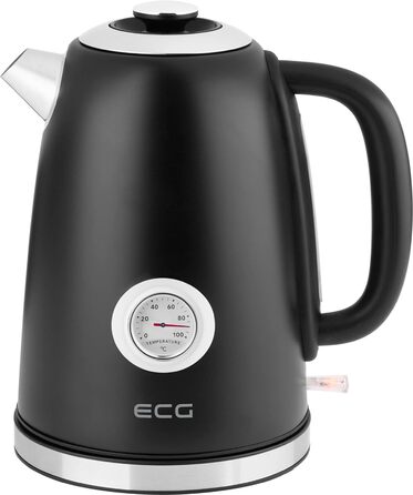 Електрочайник ECG RK 1700 Magnifica Nero 1,7 л 2200 Вт чорний