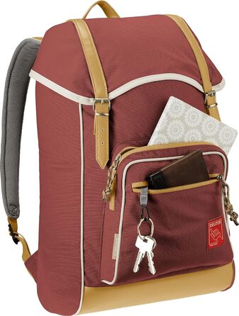 Міський рюкзак Deuter Innsbruck Vintage 22 л, червоно-коричневий