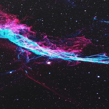 Ігровий килимок для миші Titanwolf XXXL (1200x600 мм) з принтом Veil Nebula — великий килимок на стіл для геймерської миші та клавіатури