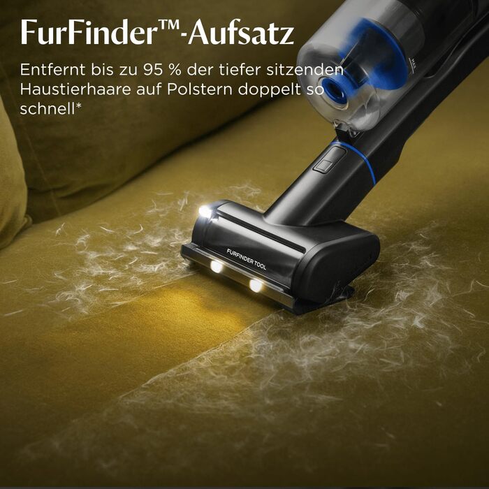 Акумуляторний пилосос Bissell PowerClean FurGuard для шерсті тварин з HEPA-фільтром, 2500 mAh, 50 хв роботи