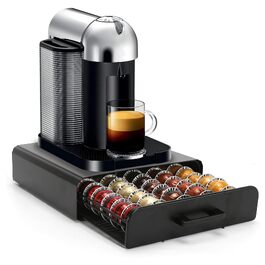 Підставка-органайзер для капсул Nespresso Vertuo, металевий тримач-шухляда для кавових капсул