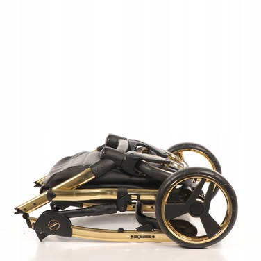 Дитячий візок 2в1 Junama Diamond S Line V2 Black/gold