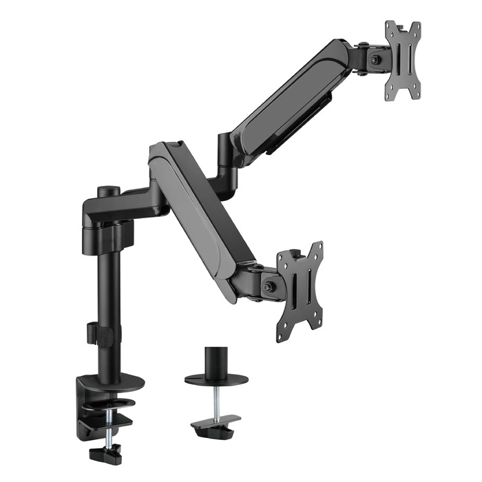 Настільне кріплення для двох моніторів OfficePro MA722B Black