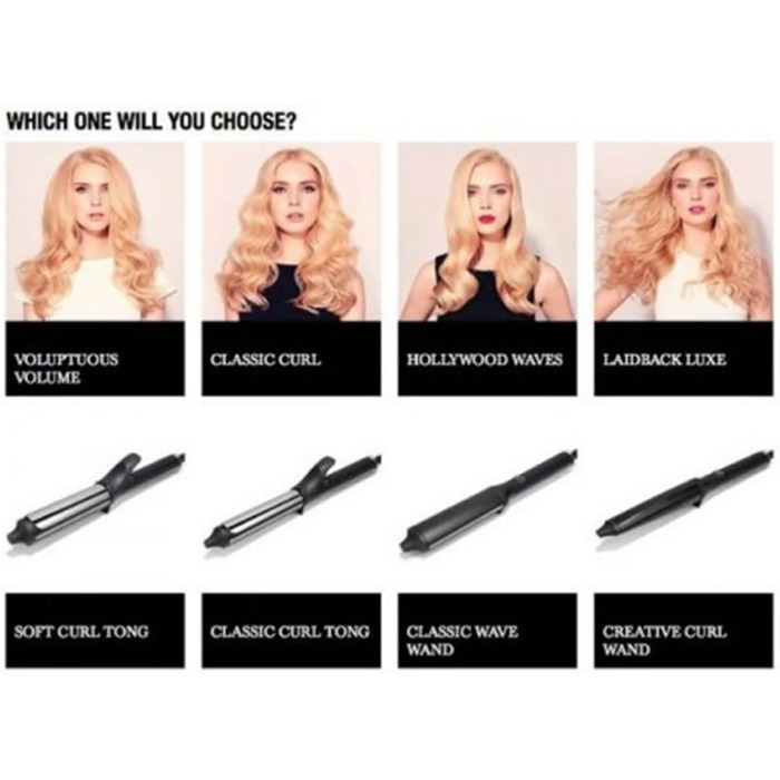 Плойка для завивки ghd Curve Soft Curl, професійна, велика насадка