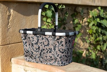 Кошик для покупок reisenthel carrybag Baroque Marble, міцний, водостійкий, з великою місткістю та внутрішньою кишенею, елегантний дизайн