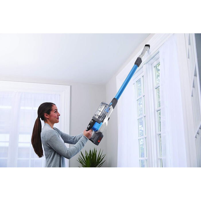 Акумуляторний пилосос 4-в-1 BLACK+DECKER 36В, безмішковий, з електрощіткою, для підлоги та ручний, комплект аксесуарів, модель 2020