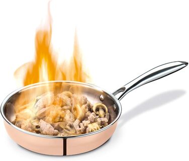 Сотейник Spring Culinox 18 см, 5-шарове багатошарове покриття з мідною вставкою