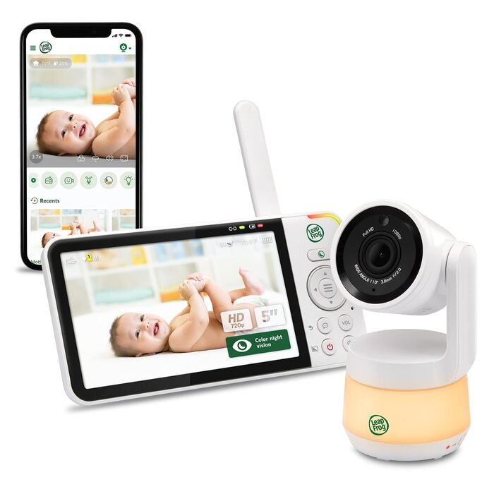 Радіоняня LeapFrog LF2423 з камерою, відеодисплеєм 2.8