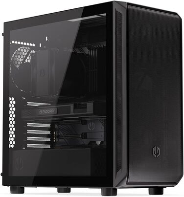 Комп'ютерний корпус ENDORFY Arx 700 Air ATX, 5x140 мм вентиляторів, підтримка двох радіаторів до 360 мм, сітчасті верх і перед, висока сумісність компонентів, EY2A012