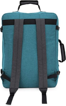 blnbag M3 – Компактний ультралегкий туристичний рюкзак 35 л, унісекс, аквазелений, з м'якими регульованими лямками або як сумка, для подорожей і спорту