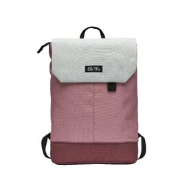 Жіночий рюкзак Ela Mo Daypack для ноутбука — протикрадіжний міський рюкзак для навчання, університету та бізнесу (Strawberry Cream)