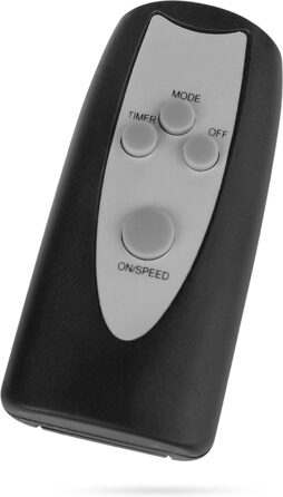 Вентилятор Tristar VE-5899, 45 Вт, 40 см, 3 швидкості, осциляція 85°, дистанційне керування, таймер, чорний