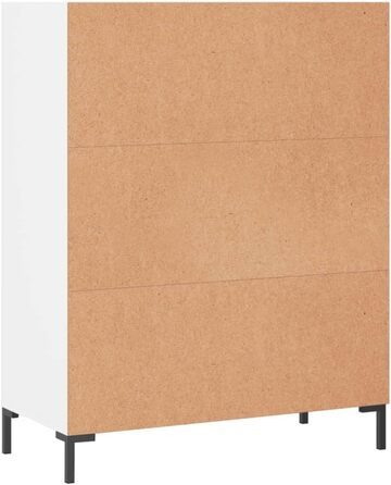 vidaXL книжкова шафа бетонно-сіра 69,5x32,5x90 см ДСП