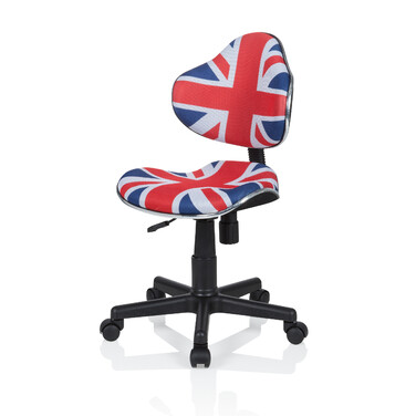 Дитячий письмовий стілець KIDDY GTI-2 FLAG, тканина, hjh OFFICE