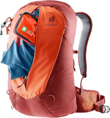 Рюкзак туристичний Deuter AC Lite 23 л, червоно-оранжевий
