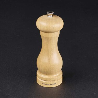 Перцемолка Cole & Mason HA0624P Beech Capstan Precision+, натуральний бук, 165 мм
