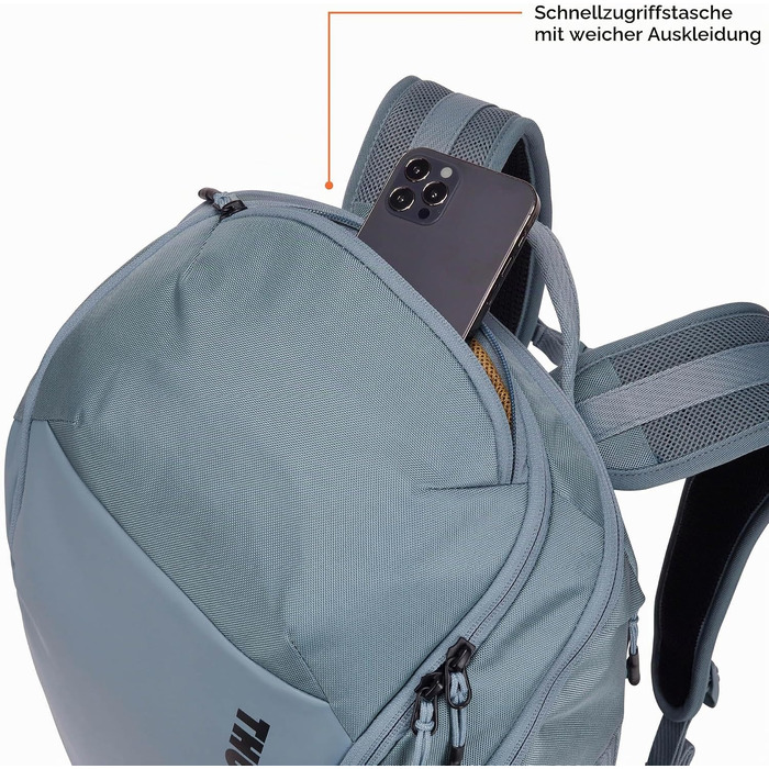 Рюкзак для ноутбука Thule Chasm 26 л, темно-сірий (Pond Gray)