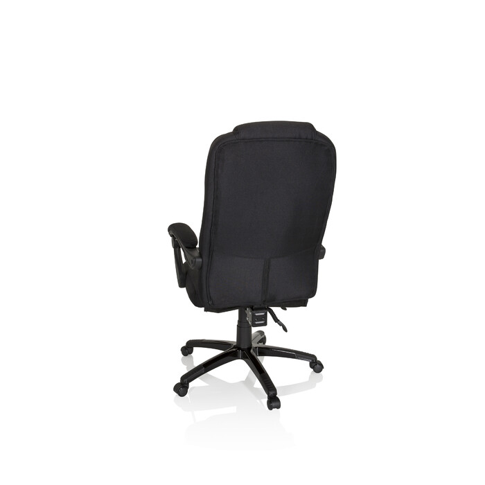 Крісло для керівника RELAX CL190 з підставкою для ніг тканина чорний mybuero