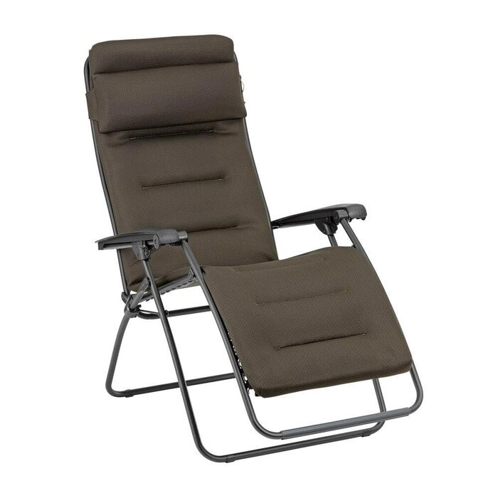 Крісло-релаксатор Lafuma Mobilier Zero Gravity з AirComfort® (чорний) - 5 років гарантії